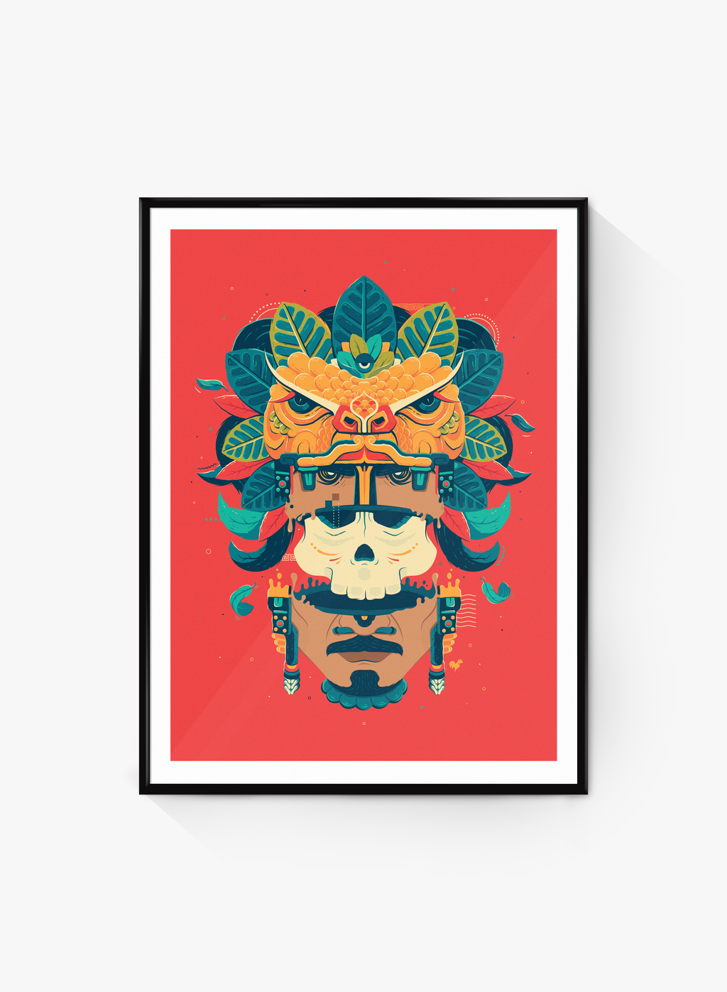 Etapas - Kukulkan (Red Edition Print)