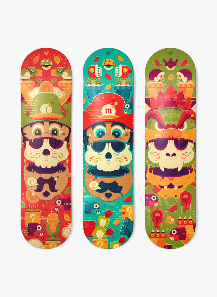 Mario (Skate Deck)