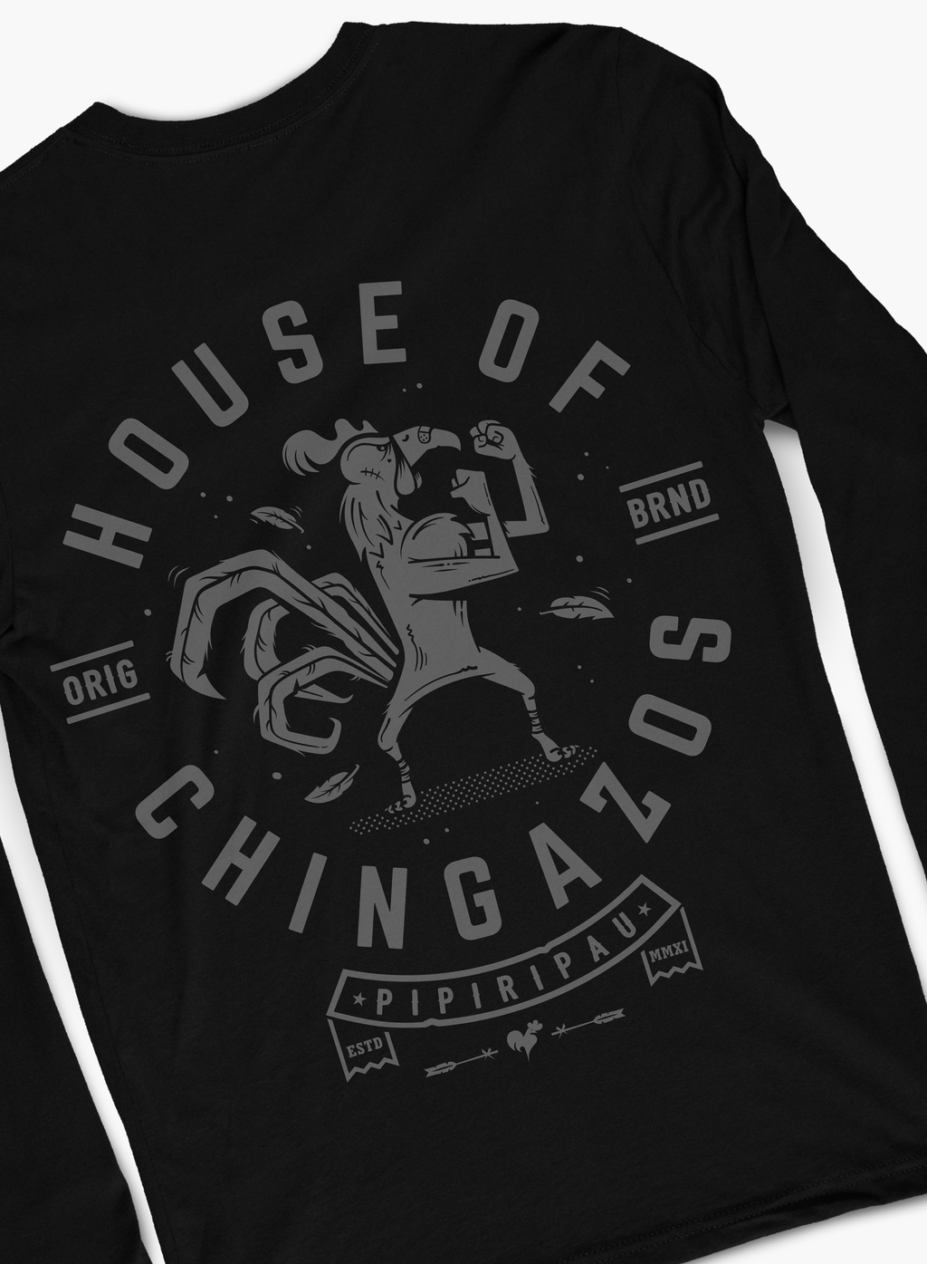 House of Chingazos BLK (Long Sleeve)