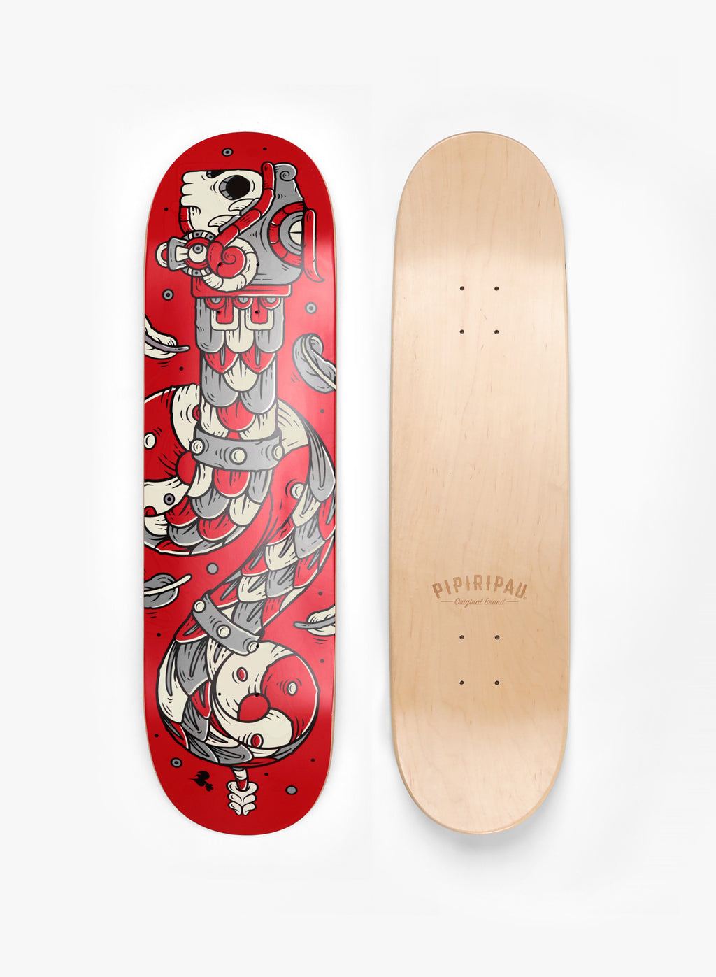 Maquizcoatl - Serpiente (Skate Deck)