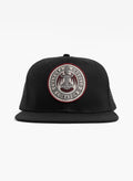 Raíces (gorra negra tipo snapback)
