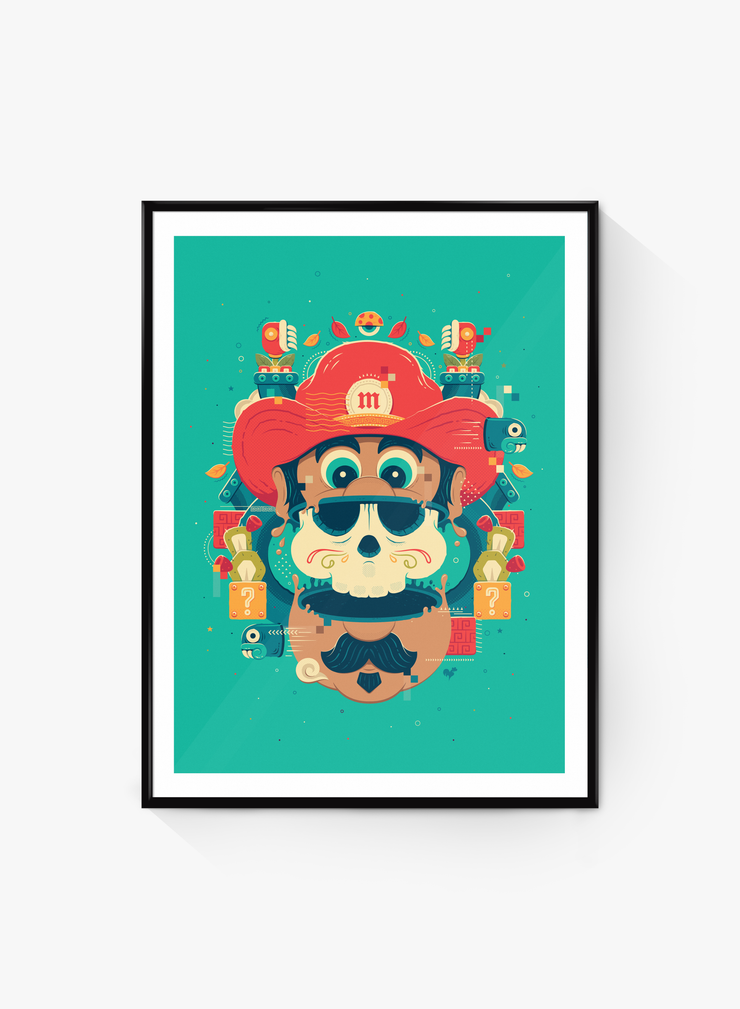 Los Carnales Mario (Mario Ltd Print)
