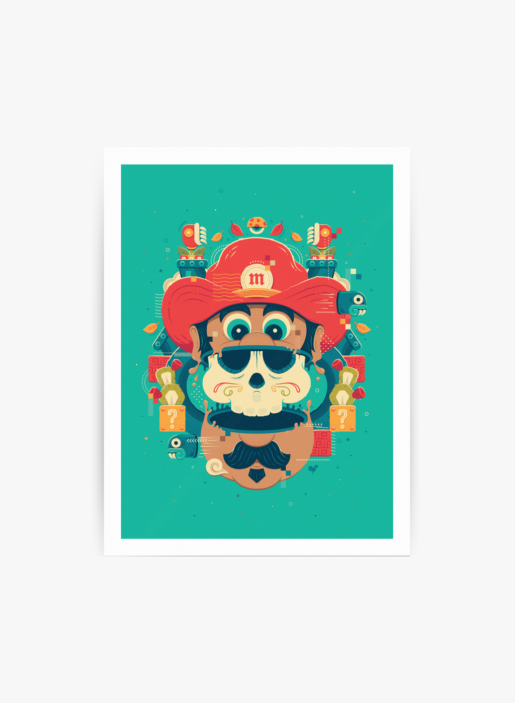 Los Carnales Mario (Mario Ltd Print)