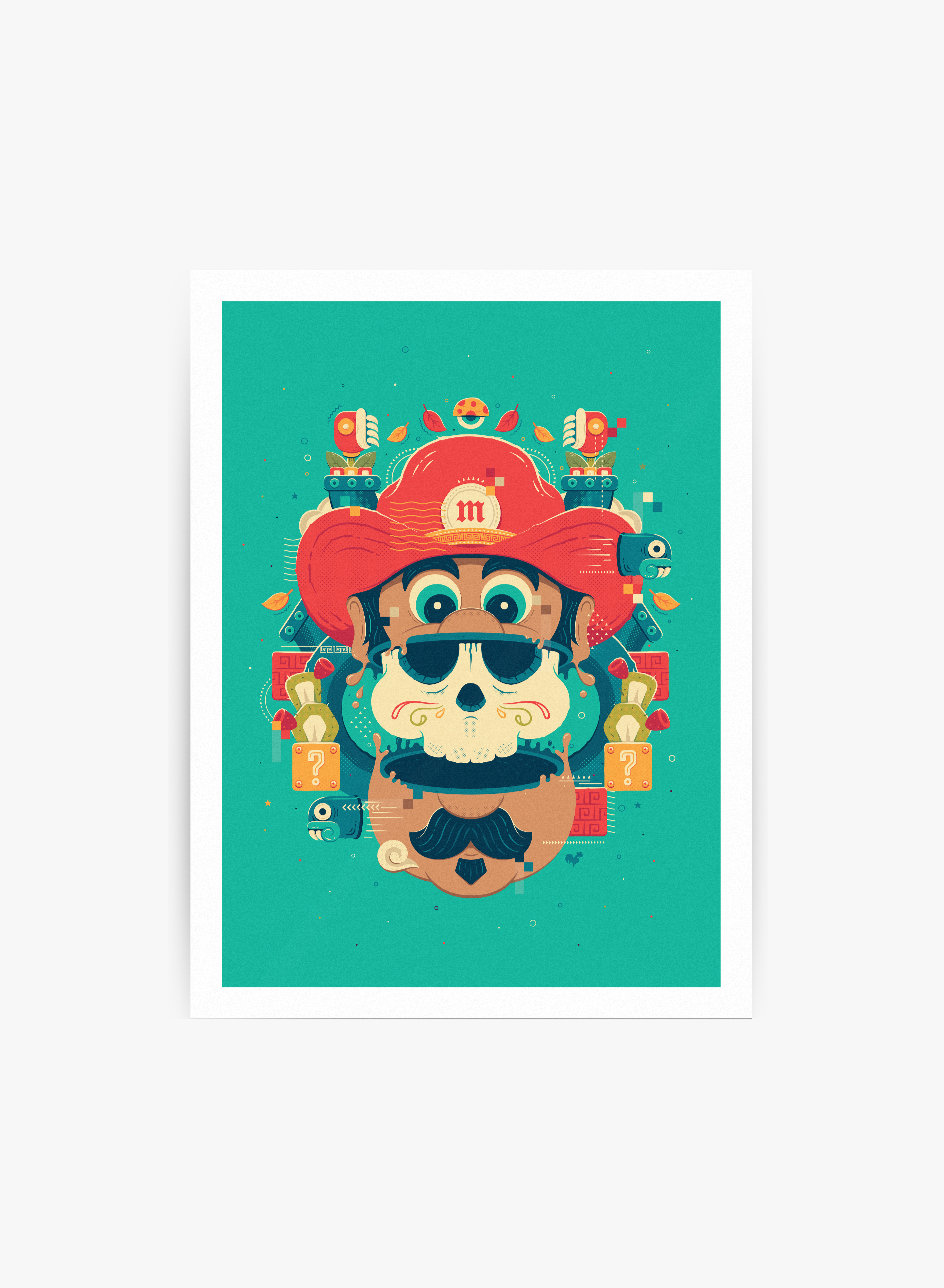 Los Carnales Mario (Mario Ltd Print)