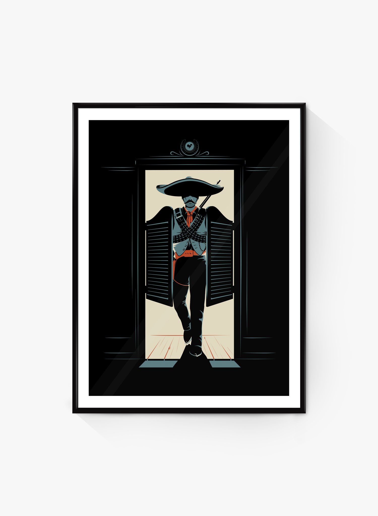 Charrasqueado (Print)