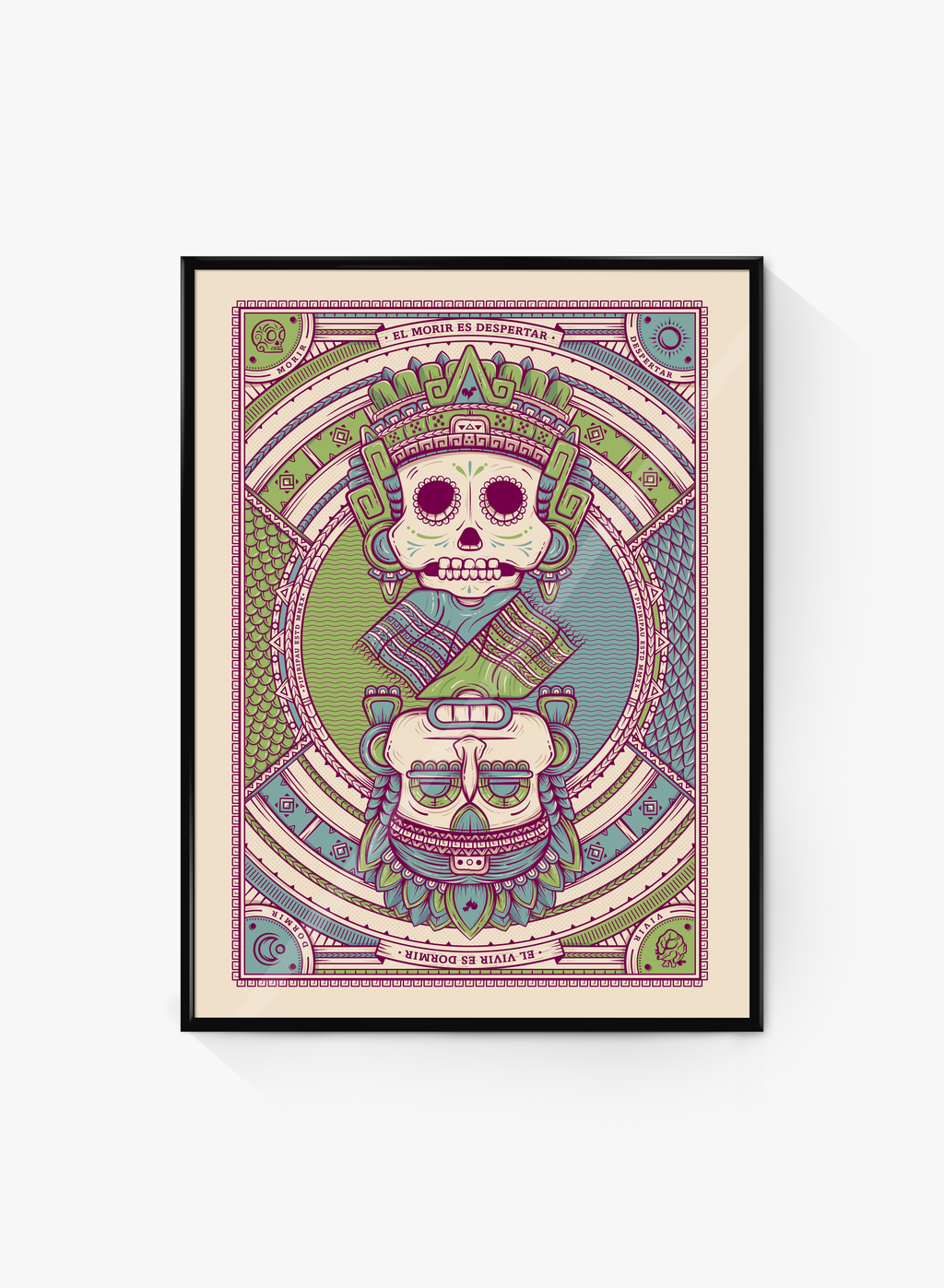 Despertar Moctezuma (Print)