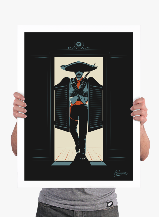 Charrasqueado (Print)