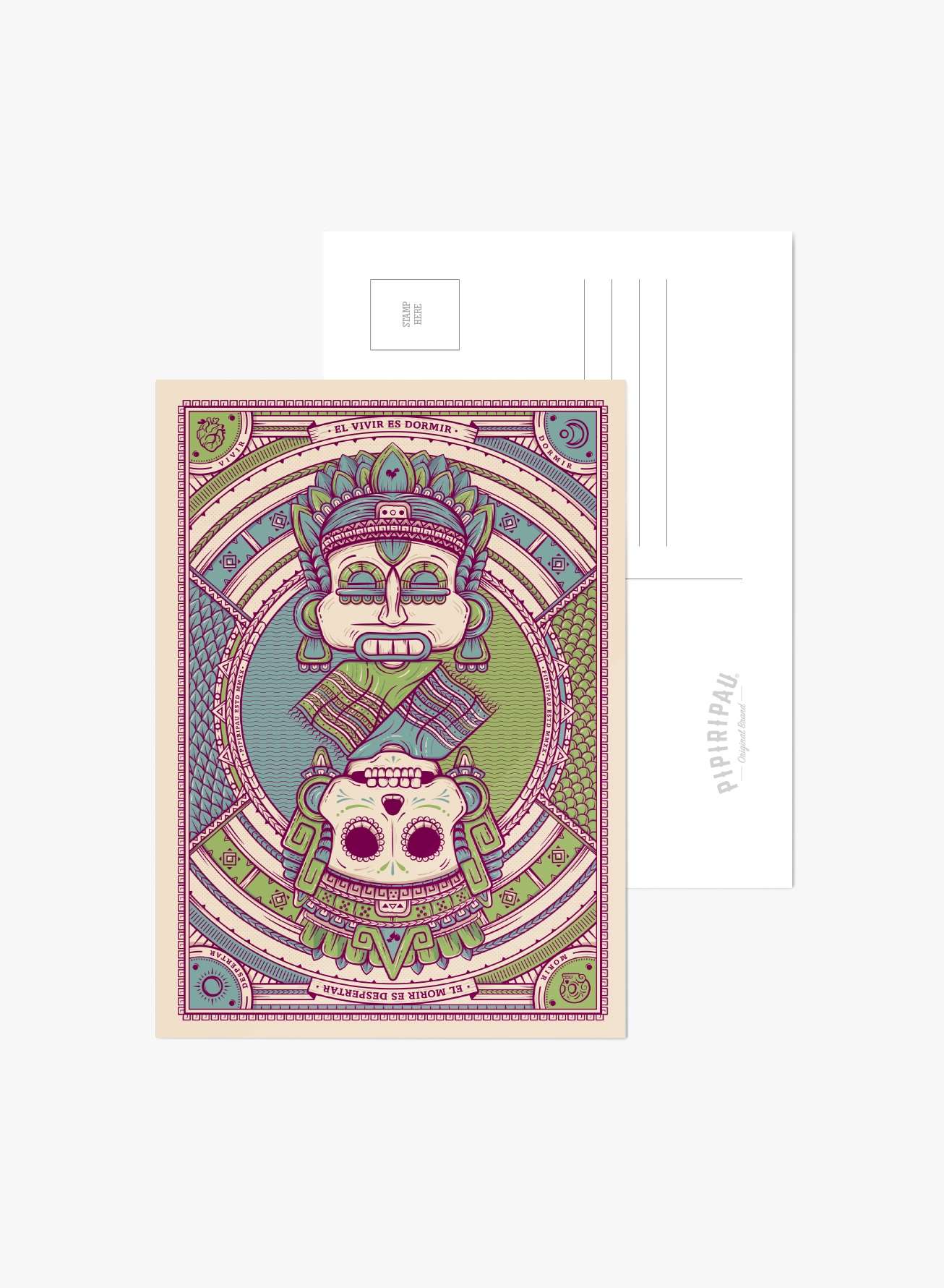 Despertar Moctezuma (Print)