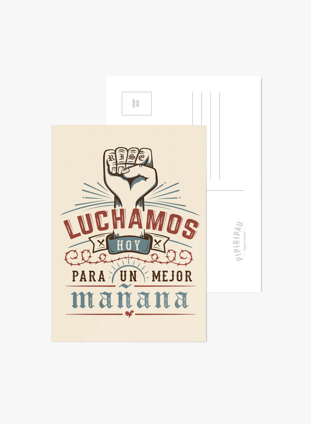 Luchamos Hoy (Postcard)
